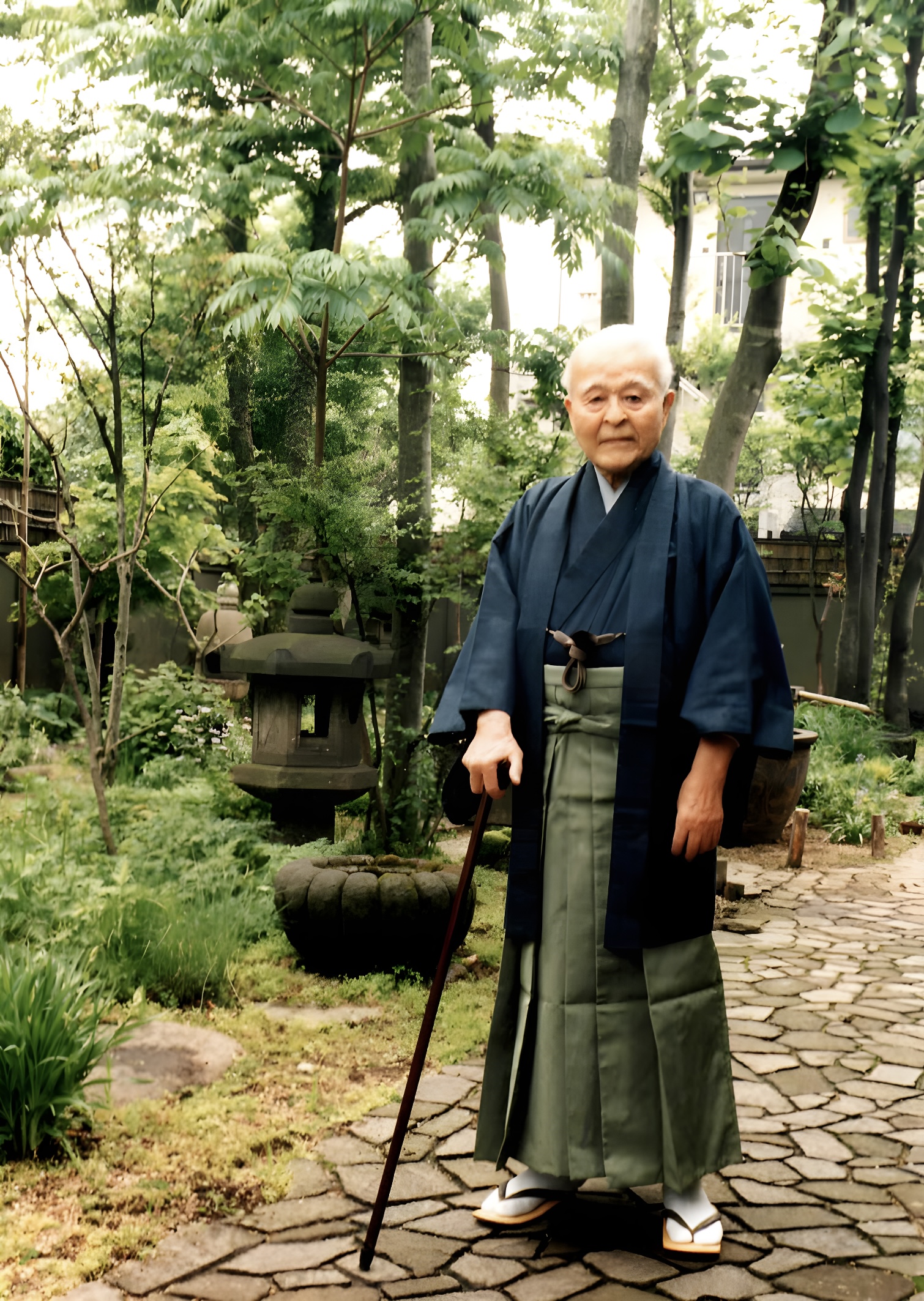 Katayama Ichiu, fundador de la escuela Keidō Katayama Ryū